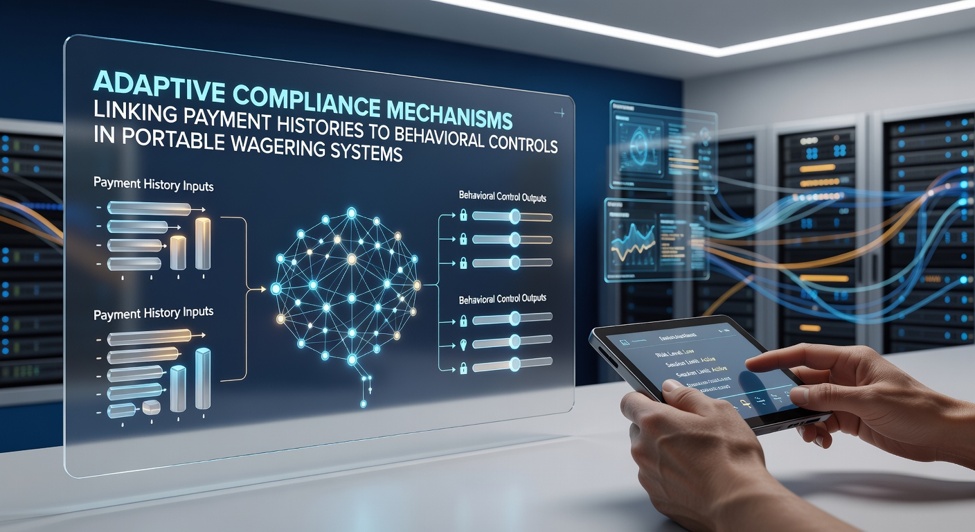Darstellung adaptiver Compliance-Systeme mit Zahlungsdaten und Verhaltensanalysen auf mobilen Geräten