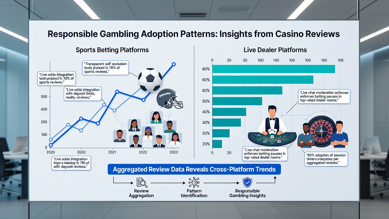 Vergleich von Mustern in Bewertungen für verantwortungsvolles Spielen auf verschiedenen Casino-Plattformen