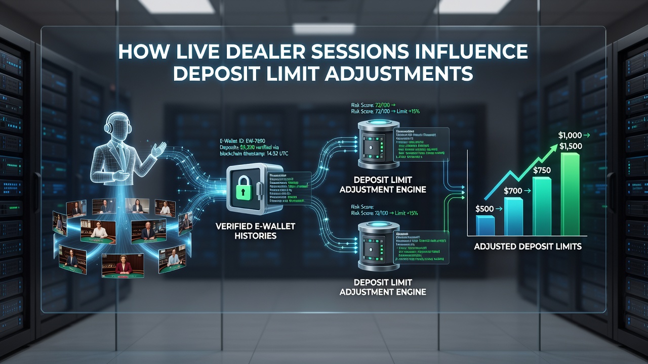 Datenfluss zwischen E-Wallets und Live-Dealer-Plattformen