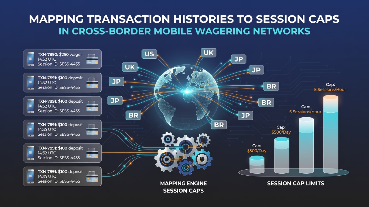 Diagramm zur Integration von Transaktionshistorien mit Sitzungslimits auf mobilen Plattformen