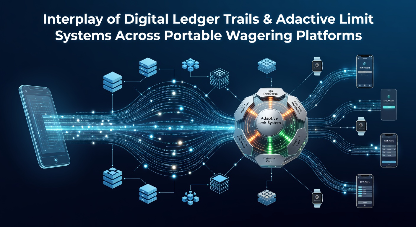 Adaptive Limitsysteme analysieren Ledger-Daten auf Smartphones während Wettaktivitäten